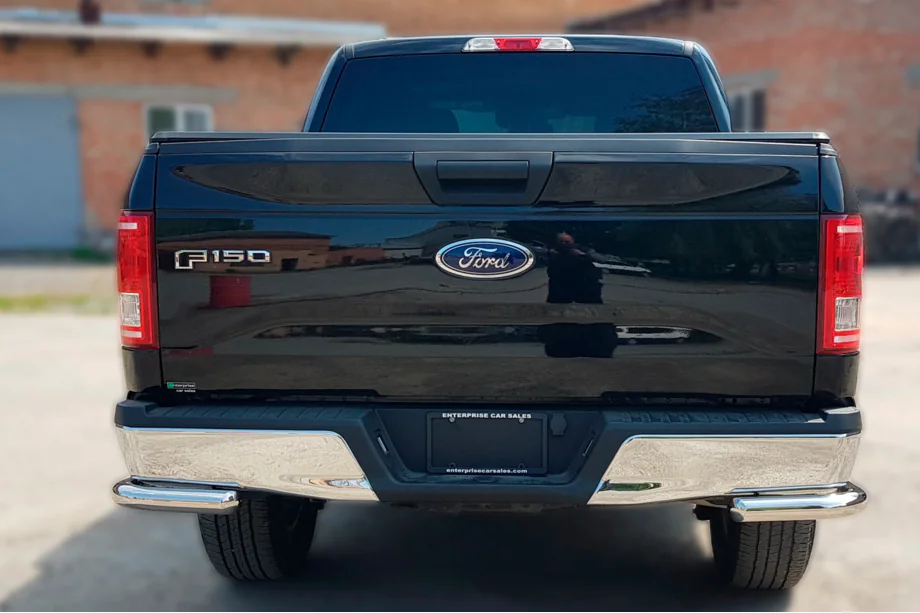 Ford F-150 2014-2021 гг. Задние уголки AK003 (2 шт., нержавейка) Фото 2