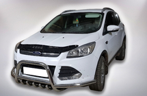Ford Kuga/Escape 2013-2019 гг. Кенгурятник WT003-Exclusive (нерж.) фото 3