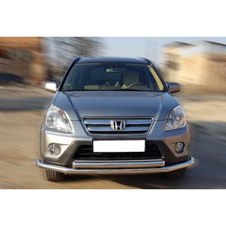 Передняя защита ST014 (нержавейка) фото 1