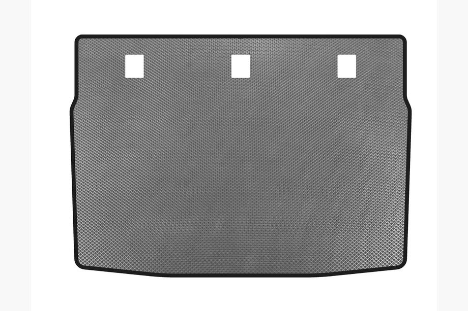 Kia Forte 2008-2024 гг. Коврик в багажник EVA (2008-2012, Серый) Image