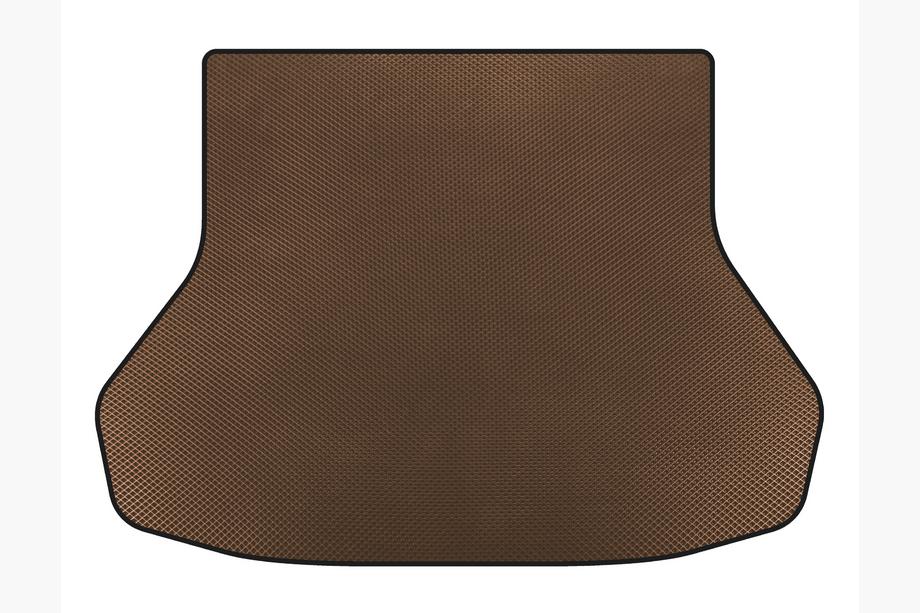 Kia Forte 2008-2024 гг. Коврик в багажник EVA (2012-2016, Коричневый) Image
