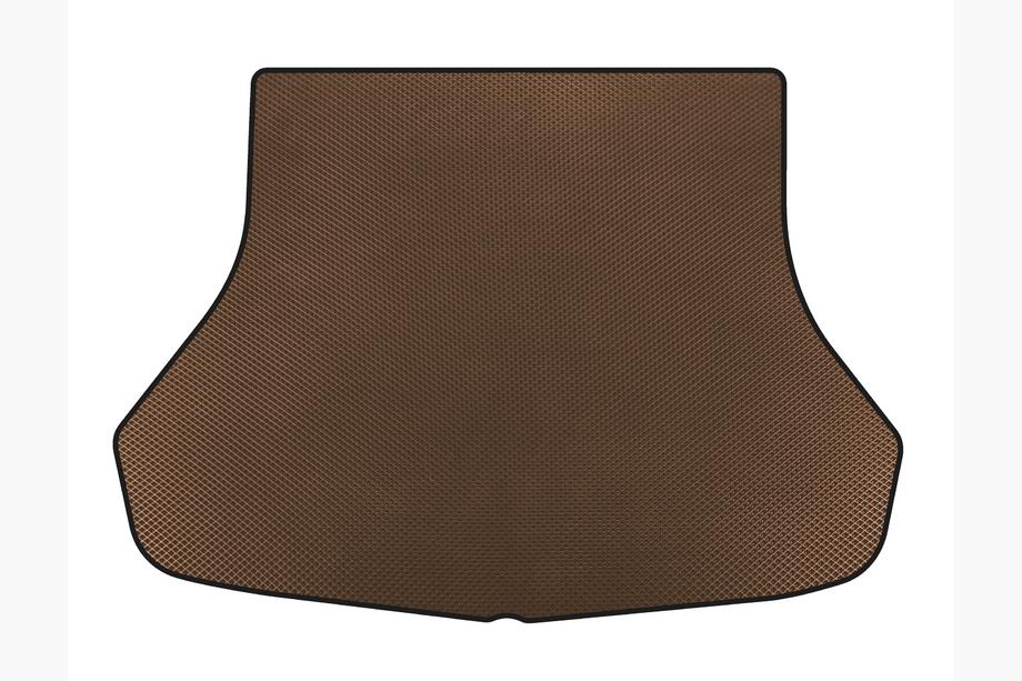 Kia Forte 2008-2024 гг. Коврик в багажник EVA (2016-2018, Коричневый) Image
