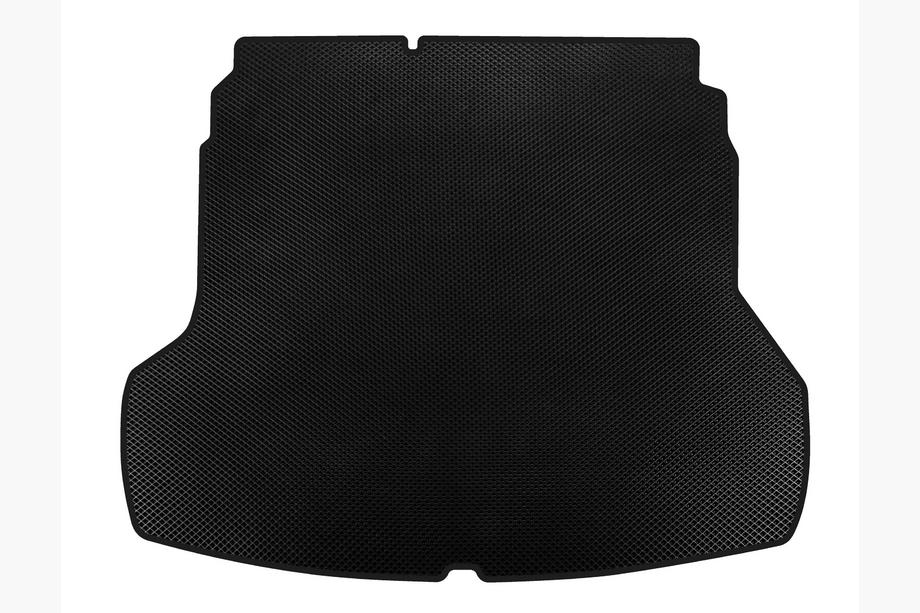 Kia Forte 2008-2024 гг. Коврик в багажник EVA (2018-2021, Черный) Image