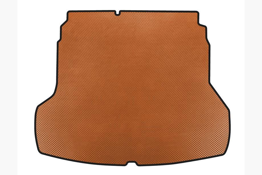 Kia Forte 2008-2024 гг. Коврик в багажник EVA (2018-2021, Оранжевый) Image