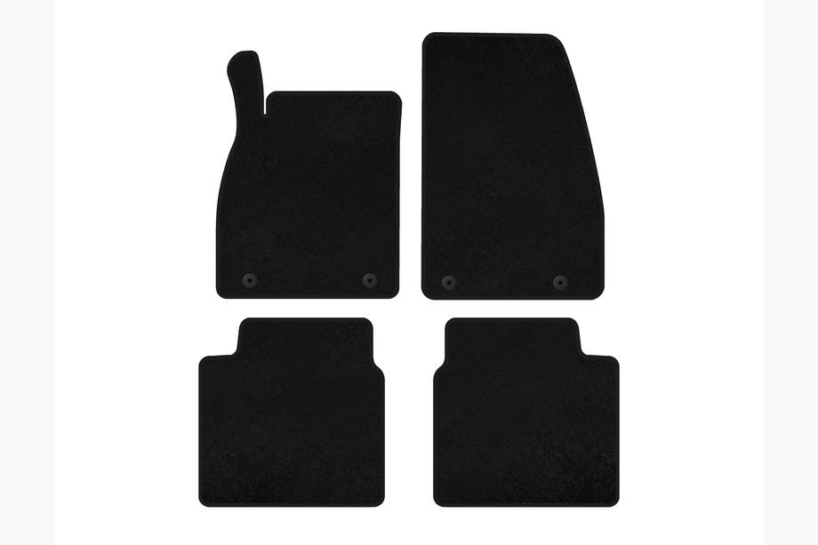 Saab 9-5 2010-2012 гг. Текстильные коврики Premium (черные) Image
