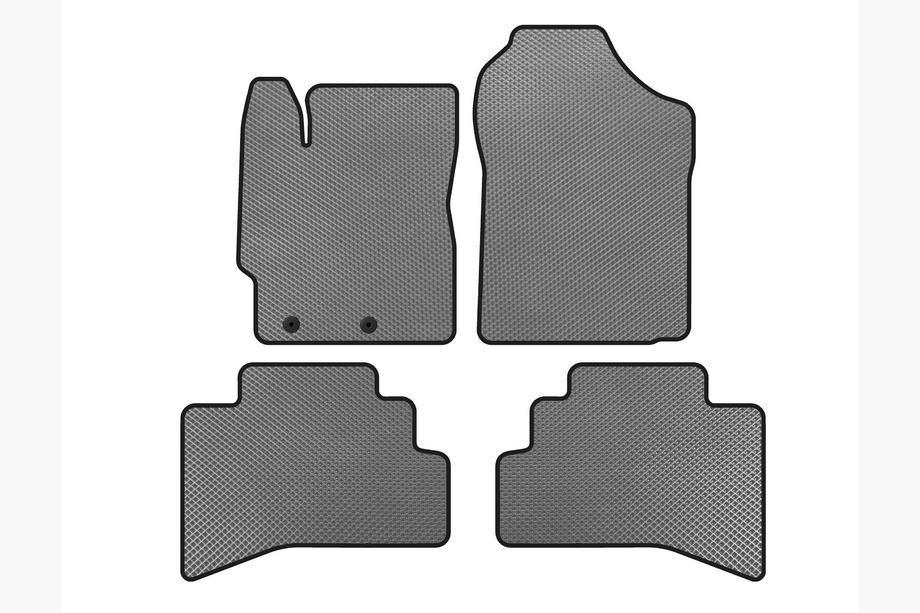 Toyota Prius C 2012-2019 гг. Коврики EVA (Серый) Image