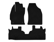 Текстильные коврики Classic (2 ряда, Черный) фото 1