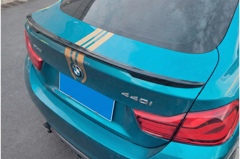 BMW 4 серия F32/F33/F36 2012-2020 гг. Спойлер P-Style (для F36, Черный Глянец) Image
