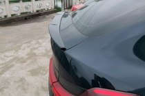 BMW X4 G02 2018- гг. Спойлер M4-Style (Черный Глянец) фото 1