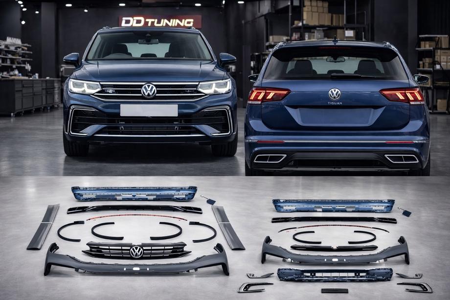 Volkswagen Tiguan 2016-2023 гг. Полный обвес R-Line (для 2021-2023) Image