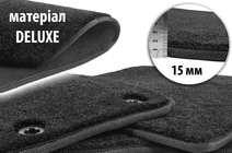 Текстильные коврики Deluxe (Черный) фото 1