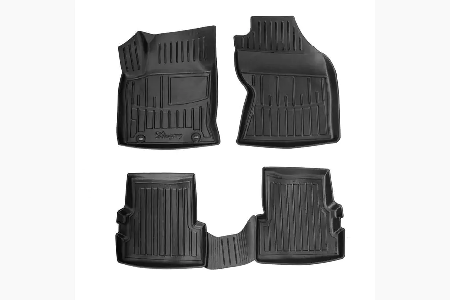 Ford Focus I 1998-2005 гг. Резиновые коврики Stingray 3D (4 шт) Image