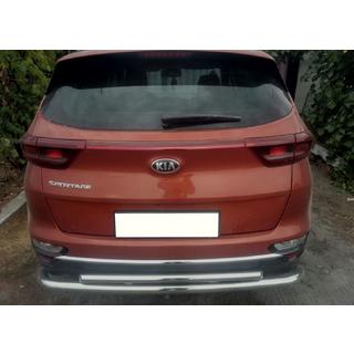 Задняя защита AK002-2 (нерж. сталь) фото 3