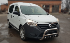 Dacia Lodgy 2012-2022 гг. Кенгурятник WT003 (нержавейка) фото 3