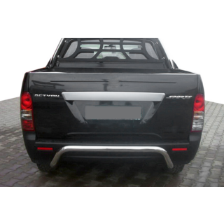 Задняя защита AK006 (нержавейка) фото 1