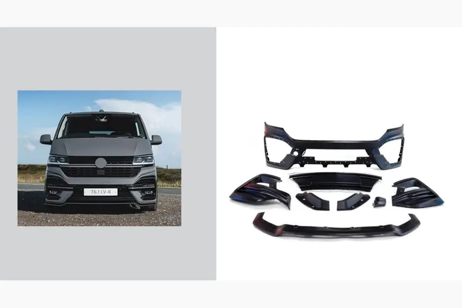 Volkswagen T6 2015-2024 гг. Передний бампер R (для 2019+) Image