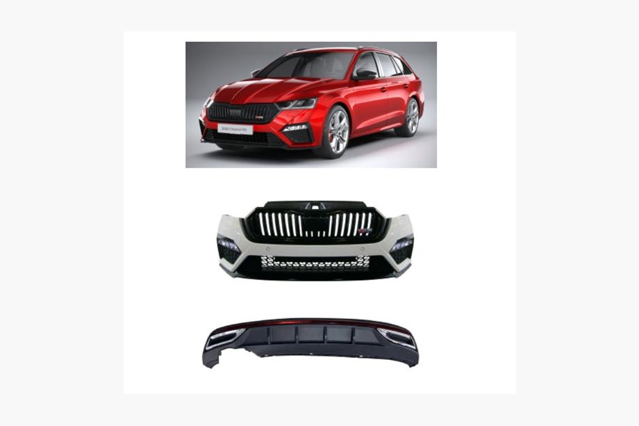 Skoda Octavia IV A8 2020- гг. Полный комплект обвеса RS Image
