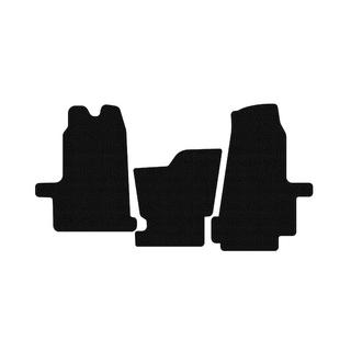 Резиновые коврики Carsuit (2000-2006, автомат, черные) Ford Transit 2000–2014 гг. фото 1