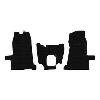 Резиновые коврики Carsuit (2000-2006, 1+1, механика, черные) Ford Transit 2000–2014 гг. фото 1