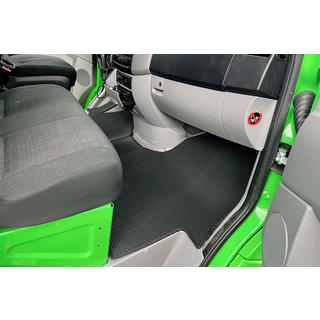 Резиновые Коврики Carsuit V1 (Черные) Volkswagen Crafter 2006-2016 гг. фото 2