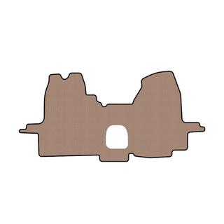 Резиновые коврики Carsuit (2000-2006, бежевые) Ford Transit 2000–2014 гг. фото 1