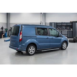 Боковые Подножки Duru (2 шт., Алюминий) Ford Connect 2014-2021 гг. фото 1