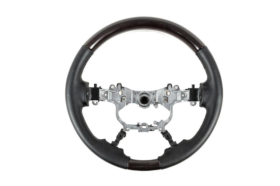 Toyota Land Cruiser 200 2007-2021 гг. Руль (Тёмное Дерево) Image