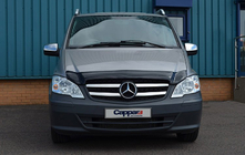 Mercedes Viano 2004-2014 гг. Дефлектор капота (2010-2014, EuroCap) фото 1