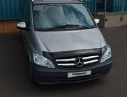Mercedes Viano 2004-2014 гг. Дефлектор капота (2010-2014, EuroCap) фото 4
