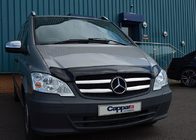 Mercedes Viano 2004-2014 гг. Дефлектор капота (2010-2014, EuroCap) фото 6