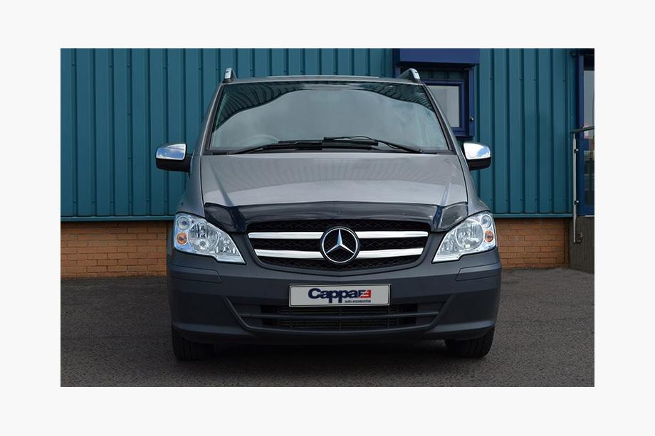 Mercedes Viano 2004-2014 гг. Дефлектор капота (2010-2014, EuroCap) Image