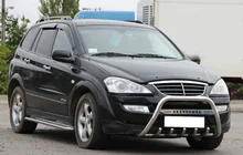 SsangYong Kyron 2005-2014 гг. Кенгурятник WT004 Нержавейка фото 2