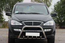 SsangYong Kyron 2005-2014 гг. Кенгурятник WT004 Нержавейка фото 1