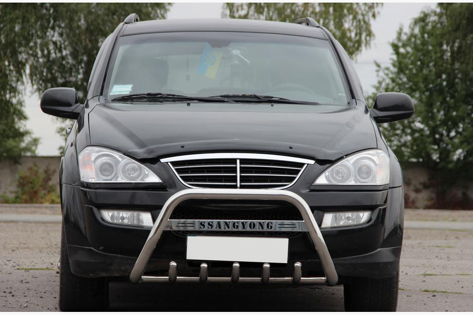 SsangYong Kyron 2005-2014 гг. Кенгурятник WT004 Нержавейка Image
