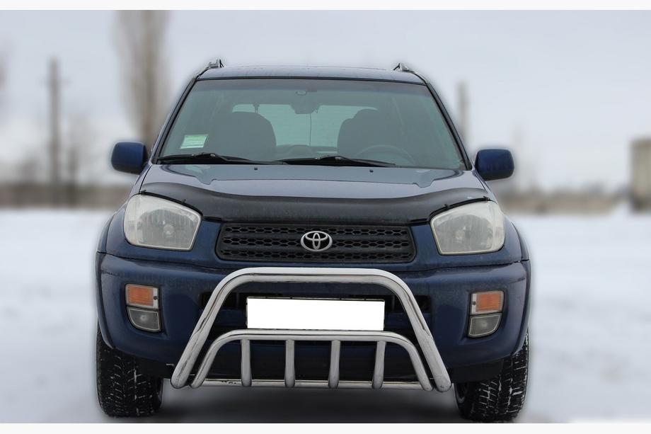 Toyota Rav 4 2001-2005 гг. Передняя Дуга WT002 (Нержавейка) Image