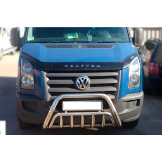 Передняя Дуга WT002 (Нержавейка) Volkswagen Crafter 2006-2016 гг. фото 2