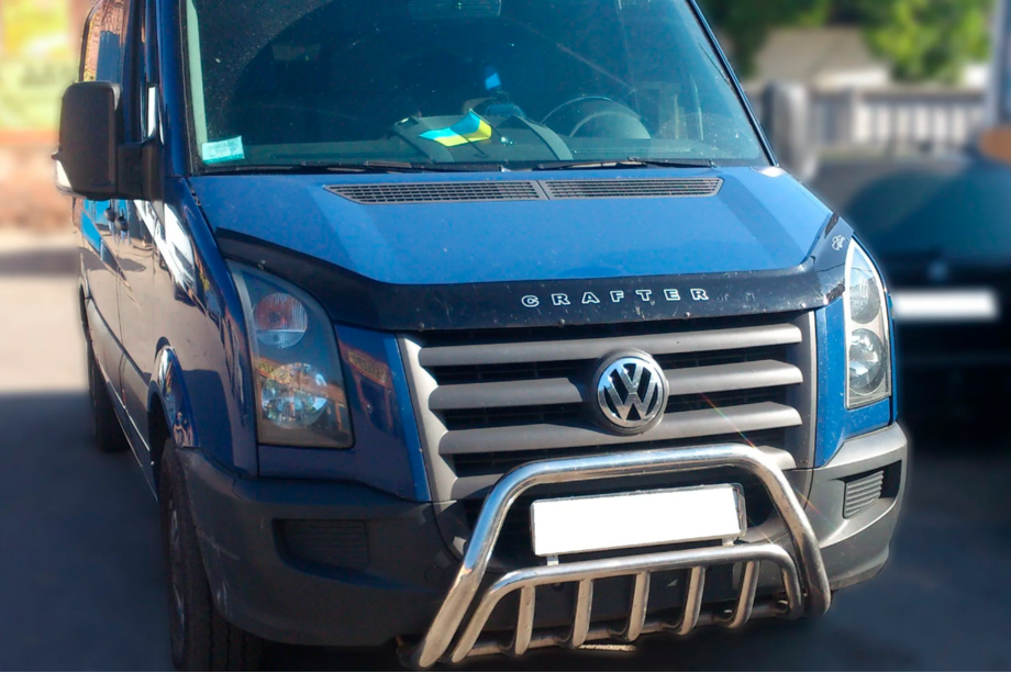 Volkswagen Crafter 2006-2016 гг. Передняя Дуга WT002 (Нержавейка) Image