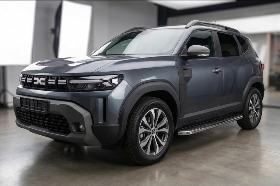 Dacia Duster 2024- гг. Боковые Подножки Maydos V1 (2 шт., Алюминий) Image