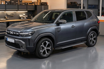 Dacia Duster 2024- гг. Боковые Подножки Bosphore Grey (2 шт., Алюминий) фото 1