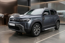 Dacia Duster 2024- гг. Боковые Подножки Line (2 шт., Алюминий) фото 1