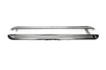 Dacia Duster 2024- гг. Боковые Подножки Premium (2 шт., Нержавейка) фото 1