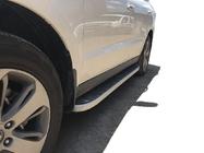 Hyundai Santa Fe 2 2006-2012 гг. Боковые Подножки Tayga Grey (2 шт., Алюминий) фото 1