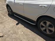 Hyundai Santa Fe 2 2006-2012 гг. Боковые Подножки Tayga Grey (2 шт., Алюминий) фото 4