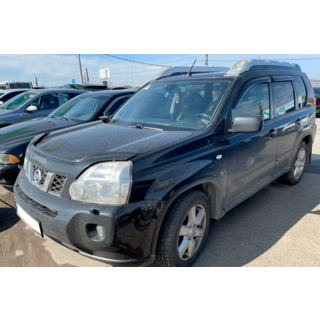 Передние ветровики (2 шт, HIC) Nissan X-trail T31 2007-2014 гг. фото 4