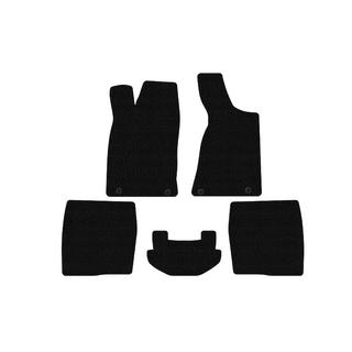 Резиновые коврики в салон Carsuit (1987-1991, Sedan, черные) Audi 80/90 1987-1996 гг. фото 1