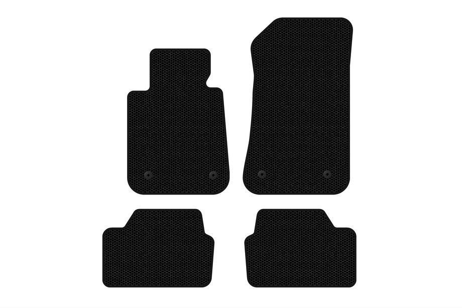 BMW 1 серия E81/E82/E87/E88 2004-2011 гг. Резиновые Коврики Carsuit (Черные) Фото 1