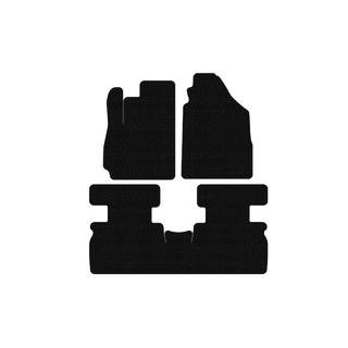 Резиновые коврики Carsuit (2 ряда, черные) Jetour X70 2018- гг. фото 1