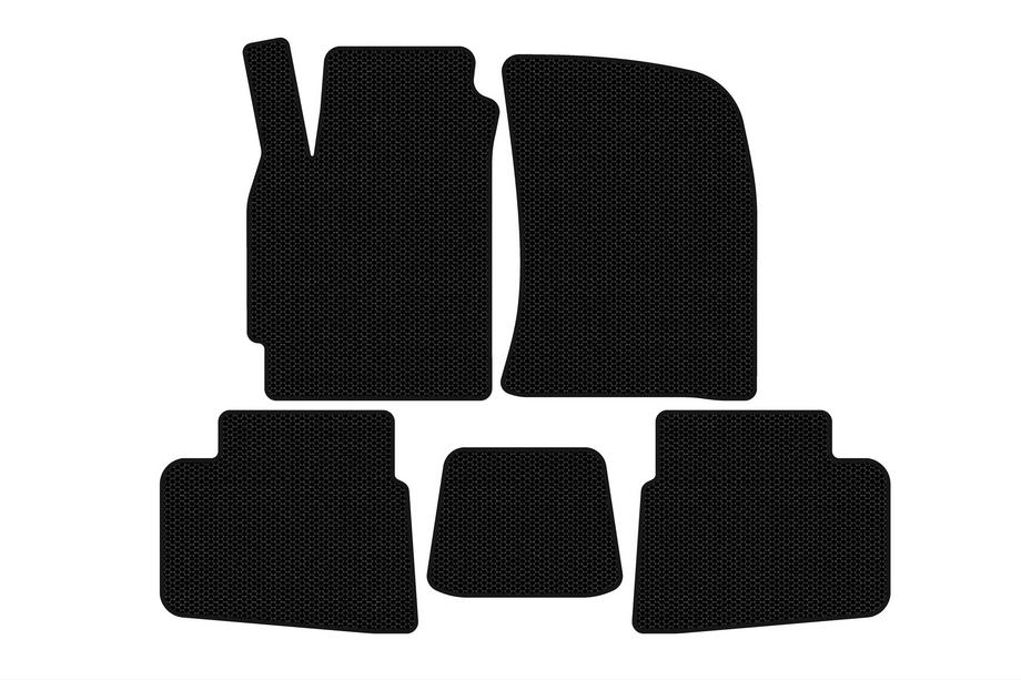 Chevrolet Evanda 2000-2006 гг. Резиновые Коврики Carsuit (Черные) Image