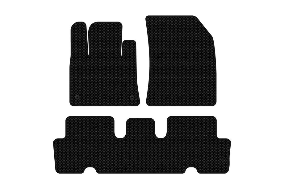 Citroen C-4 Picasso 2013–2022 гг. Резиновые Коврики Carsuit V1 (Черные) Фото 1