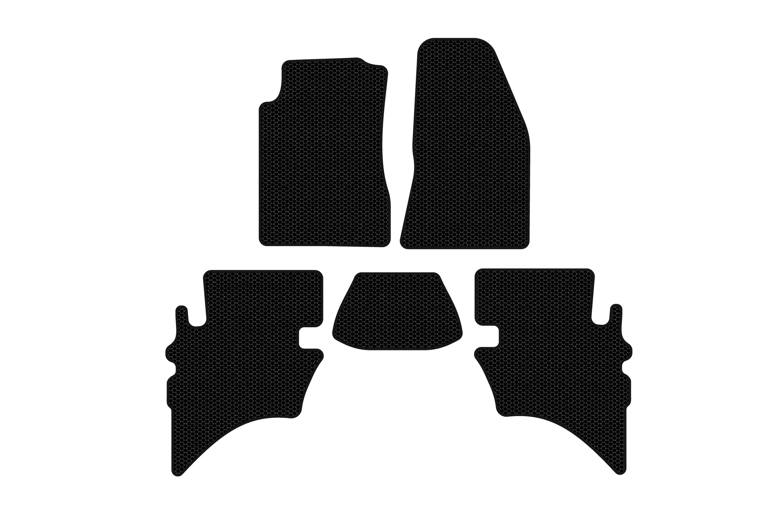 Гумові килимки Carsuit (Чорні) для Ford Ranger 2002-2006 рр